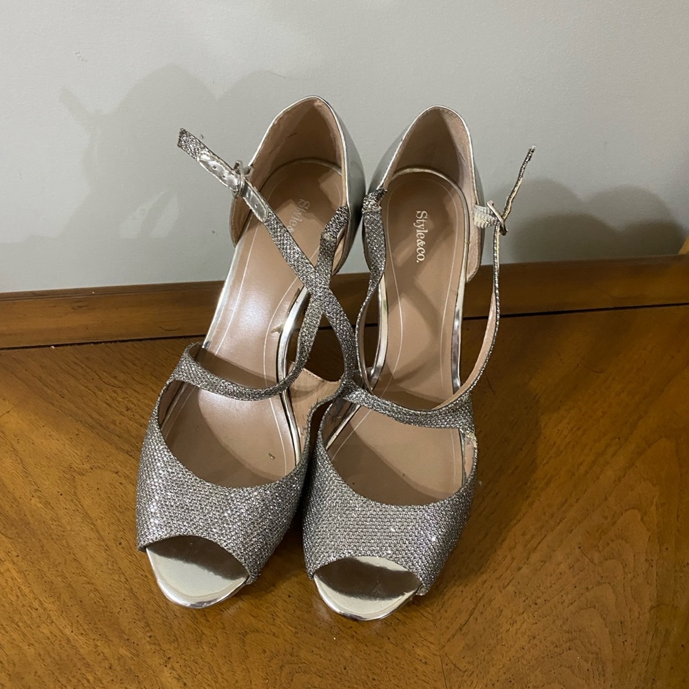 Style&co heels, size 9 1/2